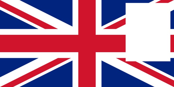 English flag 2 Fotomontage
