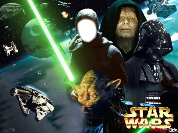 star wars Photomontage