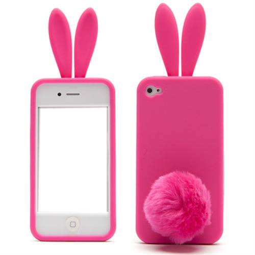 Iphone5 Mini  rabbit Photomontage