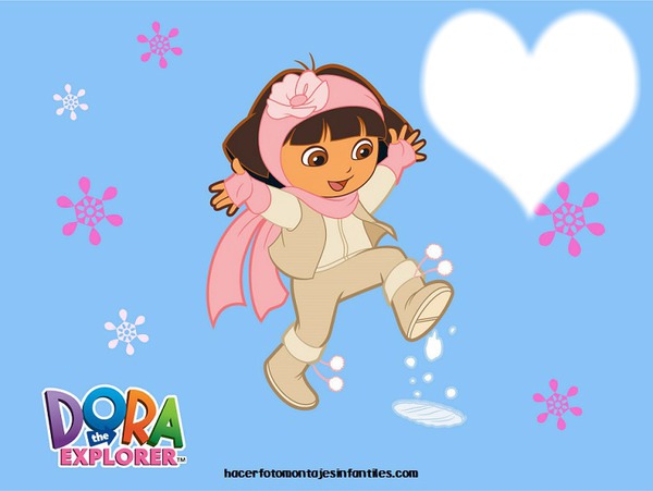 Dora La Exploradora フォトモンタージュ