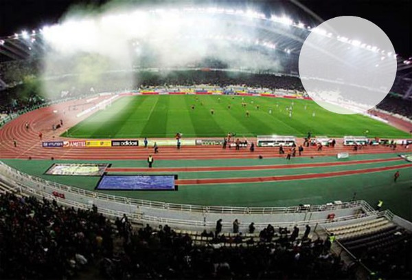stadium Photo frame effect