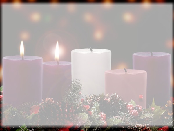 Advent Photo frame effect