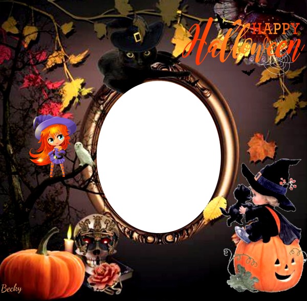 happy halloween Fotomontage