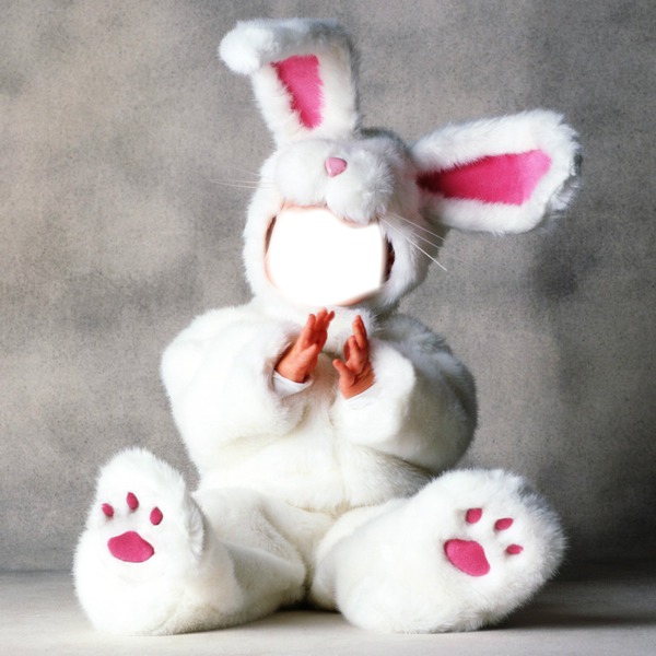 Baby Bunny Fotomontažas