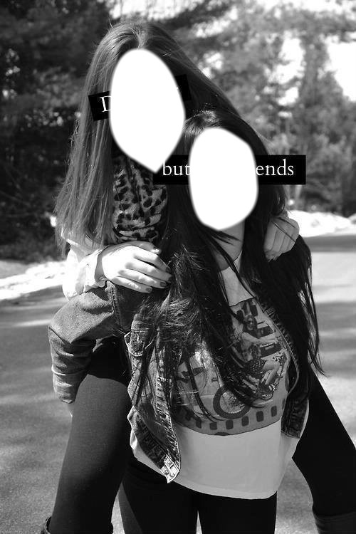 Best Friends Forever♥ Fotomontaż