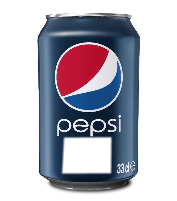 Canette Pepsi Fotomontaggio