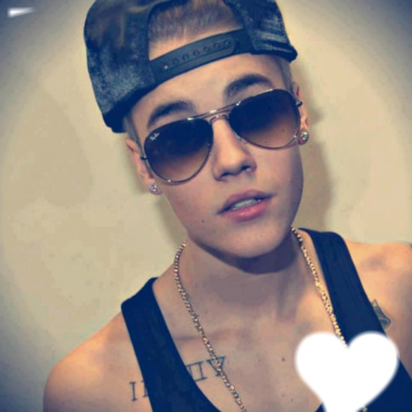 Justin Bieber Fotomontaż