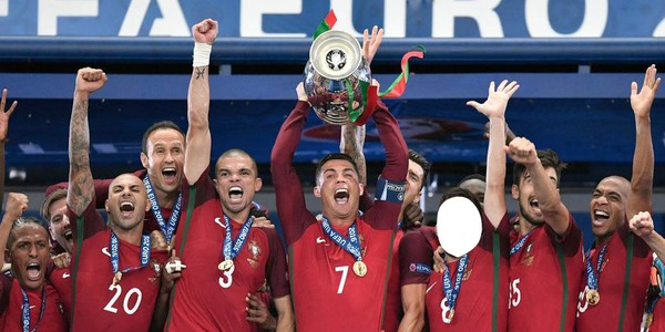 champion euro 2016 Fotomontage