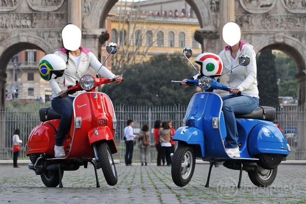 vespa new Fotomontage