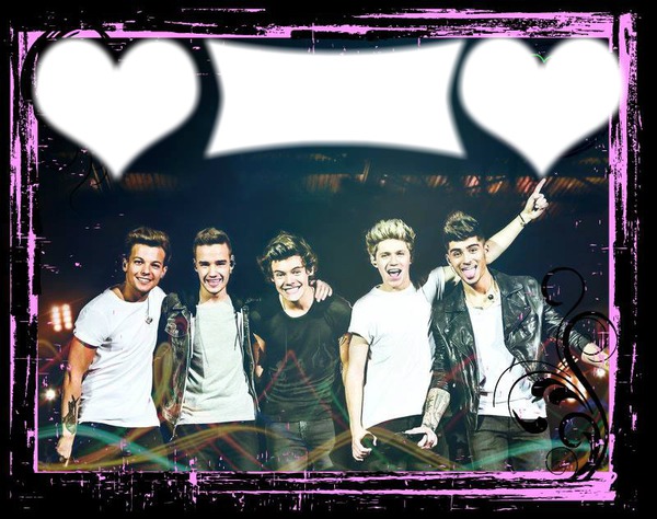 directioners 1234 Photo frame effect