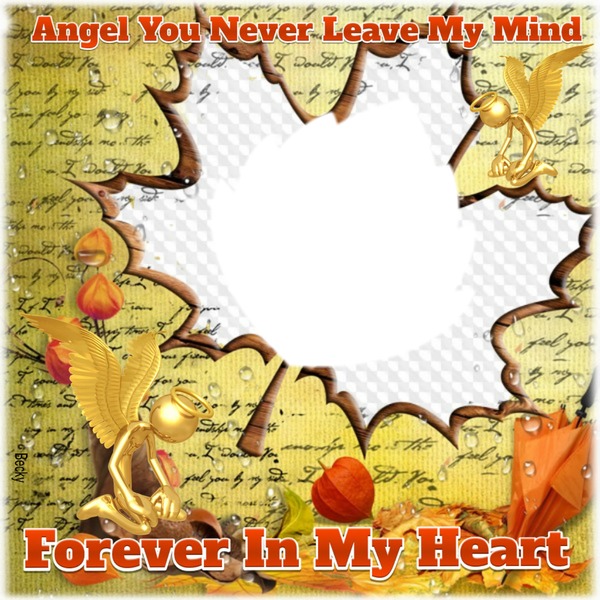 angel ypu never leave my mind Montage photo