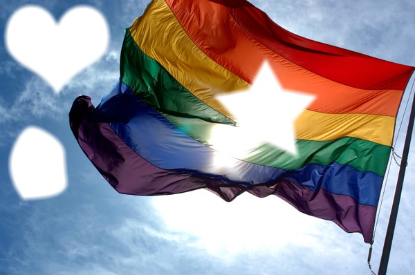 gay pride love Fotomontage