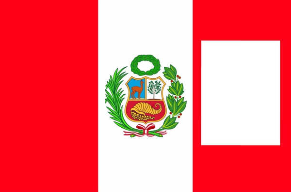 drapeau peru Fotomontáž