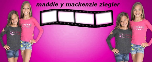 maddie y mackenzie Photo frame effect