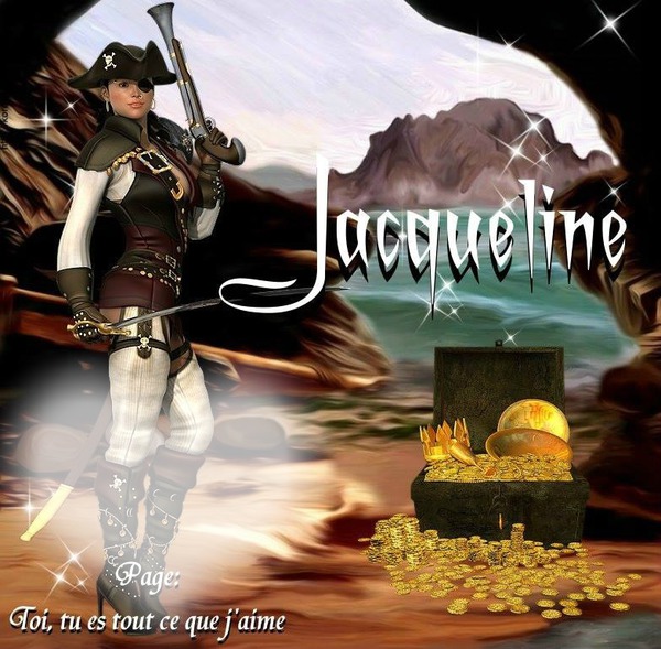 jacqueline Fotomontage