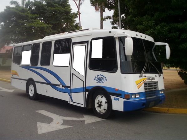 Autobus Fotomontáž