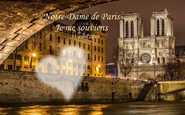 Notre-Dame Fotomontaż