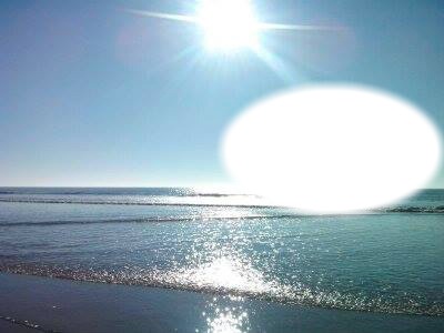 soleil plage Valokuvamontaasi