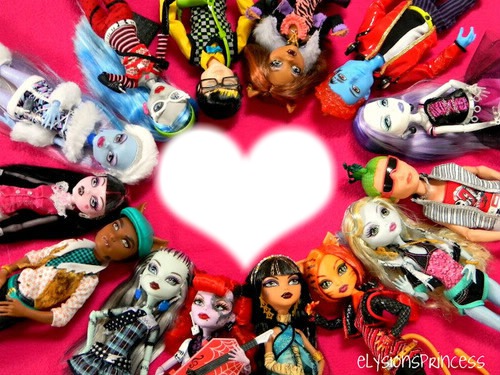 j'aime mes monster high Montage photo
