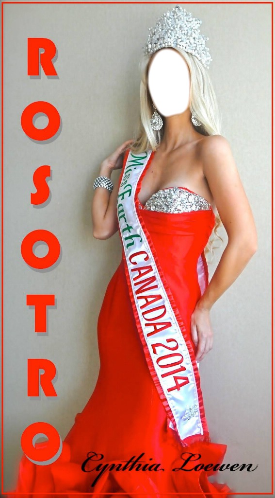 Miss Earth Canada Photo frame effect