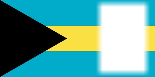 Bahamas flag Фотомонтаж