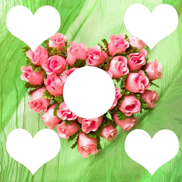 Corazon-de-rosas Photo frame effect