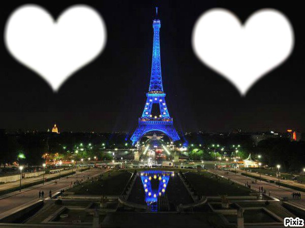 La tour Eiffel :3 Фотомонтажа