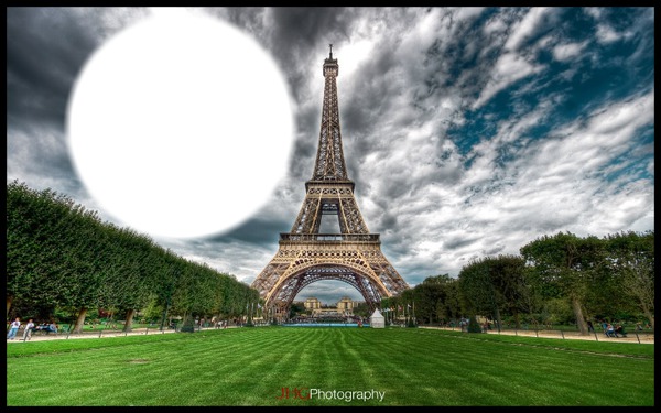 i love Paris Fotomontaż