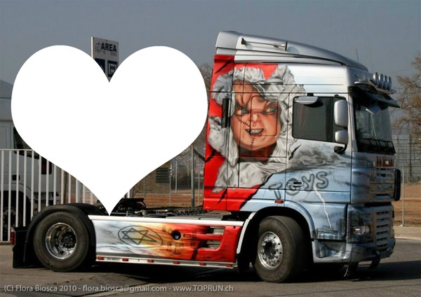 camion Photomontage