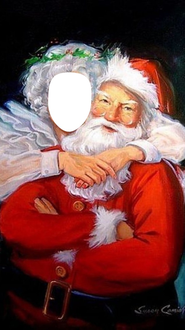 Père Noel Valokuvamontaasi