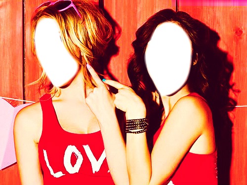 Hanna and Aria.♥ Fotomontage
