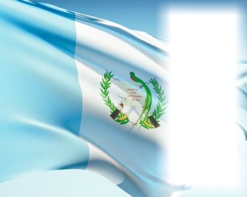 Bandera de Guatemala Fotomontagem