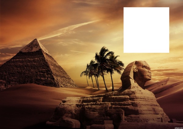 EGYPT PYRAMID Fotomontažas