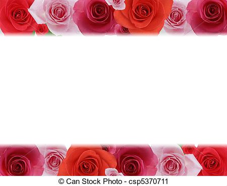 cadre fleur rose Fotomontasje
