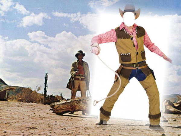 cowboy Fotomontáž