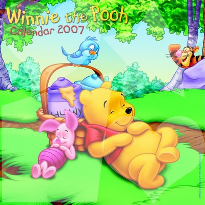 Winnie Pooh Photo frame effect