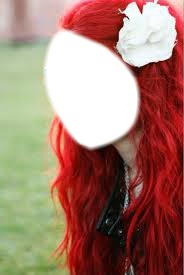 Hair red Fotómontázs