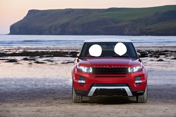 Range Rover Dynamique Fotomontaža
