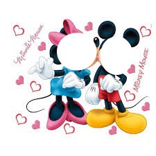 Minnie et Mickey Fotomontāža