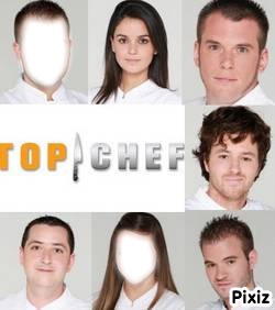 top chef Fotomontáž