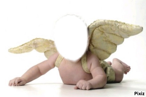 bébé ange Photomontage