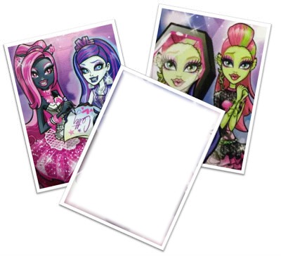 monster high carte Montage photo