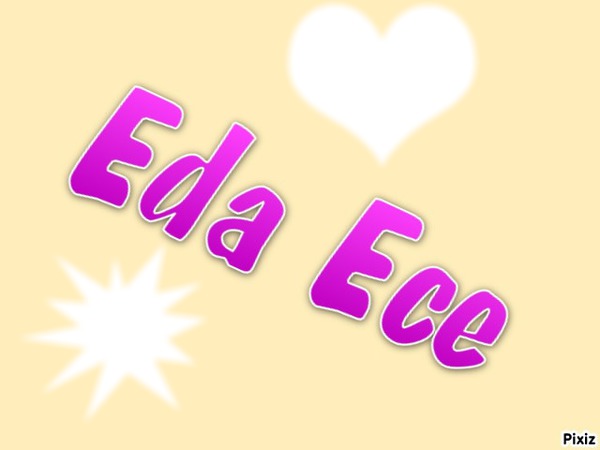 Eda Ece Photomontage