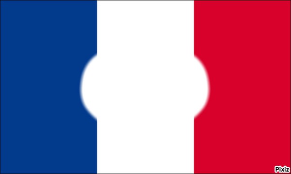france drapeau フォトモンタージュ