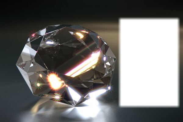 Diamant - perfection Fotomontage