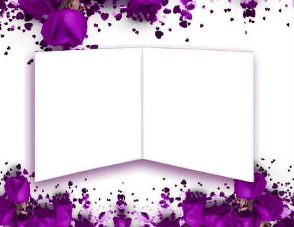 purpleduoroses Photo frame effect