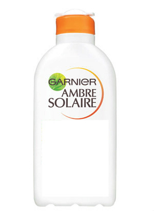 Garnier Ambre Solaire Sun Lotion Milk フォトモンタージュ