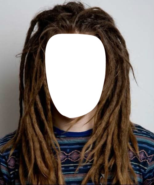dreads Photo frame effect