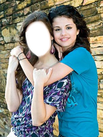 Selena Gomez e você Fotomontažas