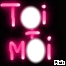 Toi+Moi=Amour Fotomontáž